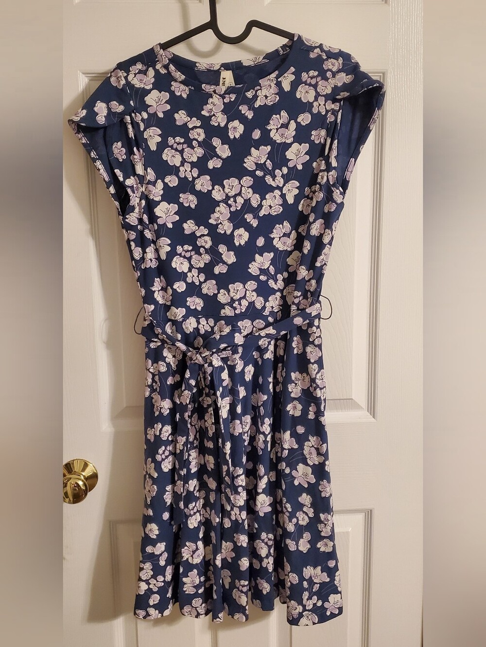 Pact Women's Dress With Belt Tie Size Medium